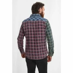 Joe Browns Green Mix And Match Check Button Up Flannel Shirt -Joe Browns shop unnamed file 2790