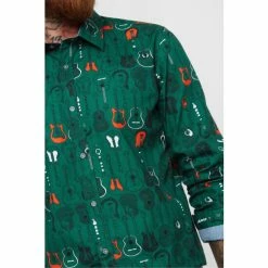 Joe Browns Green Tune In Shirt -Joe Browns shop unnamed file 2797