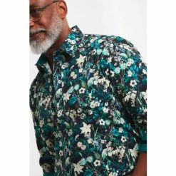 Joe Browns Green Winter Floral Shirt -Joe Browns shop unnamed file 2803