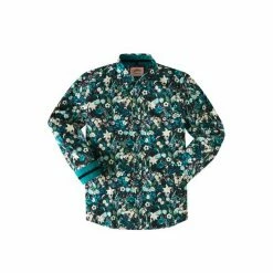 Joe Browns Green Winter Floral Shirt -Joe Browns shop unnamed file 2804