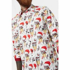 Joe Browns White Christmas Skull Shirt -Joe Browns shop unnamed file 2809
