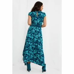 Joe Browns Blue Flourishing Florals Maxi Dress -Joe Browns shop unnamed file 282