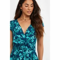 Joe Browns Blue Flourishing Florals Maxi Dress -Joe Browns shop unnamed file 283