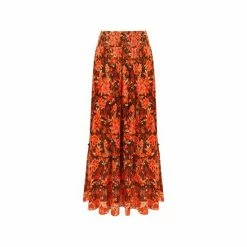 Joe Browns Orange Autumn Days Floral Boho Skirt -Joe Browns shop unnamed file 2832