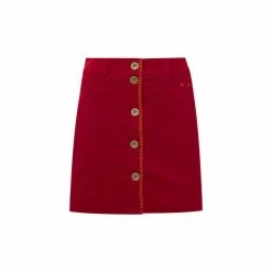 Joe Browns Black Button Up Cord Skirt -Joe Browns shop unnamed file 2843