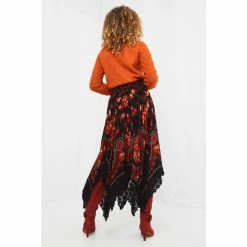 Joe Browns Black Longline Boho Style Skirt -Joe Browns shop unnamed file 2856