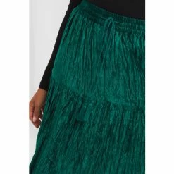 Joe Browns Green Boho Dreams Velour Skirt -Joe Browns shop unnamed file 2890