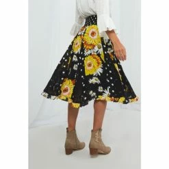 Joe Browns Black Devine Daisy Skirt -Joe Browns shop unnamed file 2909