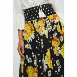 Joe Browns Black Devine Daisy Skirt -Joe Browns shop unnamed file 2910