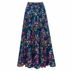 Joe Browns Blue Blissfully Bold Botanical Skirt 4 Joe Browns Blue Blissfully Bold Botanical Skirt -Joe Browns shop unnamed file 2931
