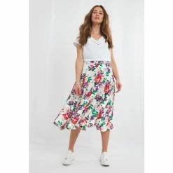 Joe Browns White Garden Party Skirt -Joe Browns shop unnamed file 2934