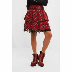 Joe Browns Red Rockin' Around The Christmas Tree Skirt -Joe Browns shop unnamed file 2952