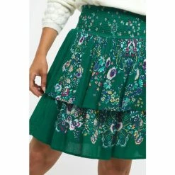 Joe Browns Green Boho Floral RaRa Skirt -Joe Browns shop unnamed file 2963