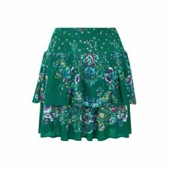 Joe Browns Green Boho Floral RaRa Skirt -Joe Browns shop unnamed file 2964