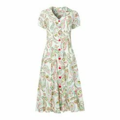 Joe Browns White Pop Of Colour Dress 3 Joe Browns White Pop Of Colour Dress -Joe Browns shop unnamed file 298