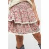Joe Browns Red Lace Trim Rara Skirt