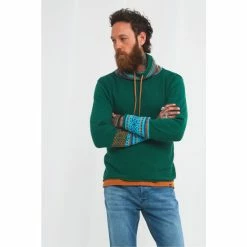 Joe Browns Green Cowl Neck Knitted Jumper -Joe Browns shop unnamed file 3008