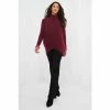 Joe Browns Red Cosy Asymmetric Knitted Sweater Jumper