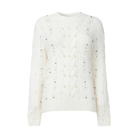 unnamed-file-3040.jpg Joe Browns White Beautifully Beaded Cable Jumper -Joe Browns shop unnamed file 3040