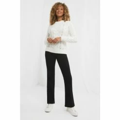 Joe Browns White Beautifully Beaded Cable Jumper 2 Joe Browns White Beautifully Beaded Cable Jumper -Joe Browns shop unnamed file 3041