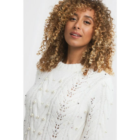 unnamed-file-3043.jpg Joe Browns White Beautifully Beaded Cable Jumper -Joe Browns shop unnamed file 3043