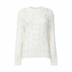Joe Browns White Beautifully Beaded Cable Jumper 5 Joe Browns White Beautifully Beaded Cable Jumper -Joe Browns shop unnamed file 3044