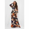 Joe Browns Blue Striking Maxi Floral Dress