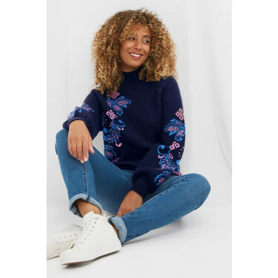 unnamed-file-3100.jpg Joe Browns Blue Pretty Paisley Jumper -Joe Browns shop unnamed file 3100