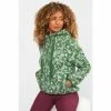 Joe Browns Green Comfy Floral Print Fleece Jumper