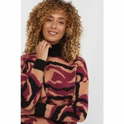 Joe Browns Black Marvellous Marble Animal Jumper -Joe Browns shop unnamed file 3148