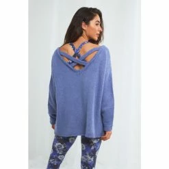 Joe Browns Blue Cross Back Knitted Jumper -Joe Browns shop unnamed file 3157