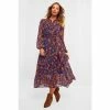 Joe Browns Purple Winter Forest Fruits Dress