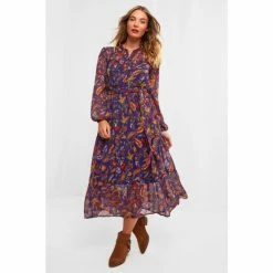 Joe Browns Purple Winter Forest Fruits Dress