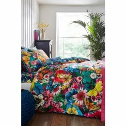 Joe Browns Multi Butterfly Clash Duvet & Pillowcase Set