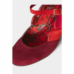 Joe Browns Red Art Deco Style Mary Jane Shoes -Joe Browns shop unnamed file 3345
