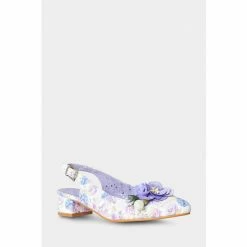Joe Browns Purple English Blooms Slingback Shoes -Joe Browns shop unnamed file 3373