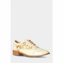 Joe Browns Cream High Society Patent Brogues -Joe Browns shop unnamed file 3379