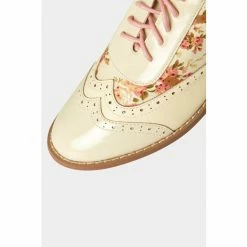 Joe Browns Cream High Society Patent Brogues -Joe Browns shop unnamed file 3380