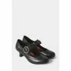 Joe Browns Black Buckle Fastening Leather Mary Jane Shoes