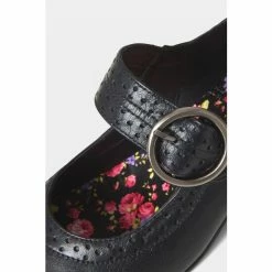 Joe Browns Black Buckle Fastening Leather Mary Jane Shoes -Joe Browns shop unnamed file 3405