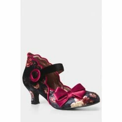 Joe Browns Black A Dazzling Night Velvet Shoes -Joe Browns shop unnamed file 3415