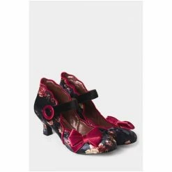 Joe Browns Black A Dazzling Night Velvet Shoes -Joe Browns shop unnamed file 3417