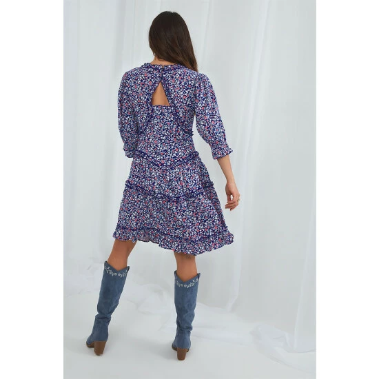 unnamed-file-343.jpg Joe Browns Blue The Roxie Tiered Mini Dress -Joe Browns shop unnamed file 343