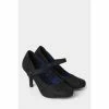 Joe Browns Black Sitting Pretty Lace Shoes