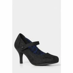 Joe Browns Black Sitting Pretty Lace Shoes -Joe Browns shop unnamed file 3468