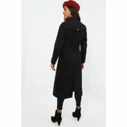 Joe Browns Black Vintage Button Up Fishtail Coat -Joe Browns shop unnamed file 3473