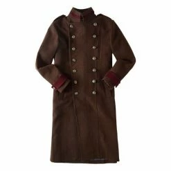 Joe Browns Brown Longline Double Breasted Military Style Trench Coat -Joe Browns shop unnamed file 3481