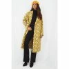 Joe Browns Yellow Standout Abstract Floral Coat