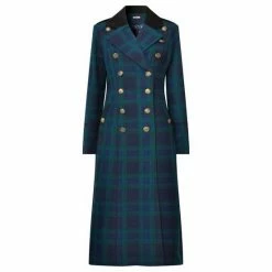 Joe Browns Green Glorious Check Coat -Joe Browns shop unnamed file 3509