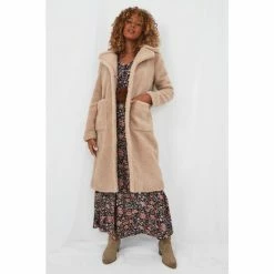 Joe Browns Cream Cosy Teddy Coat